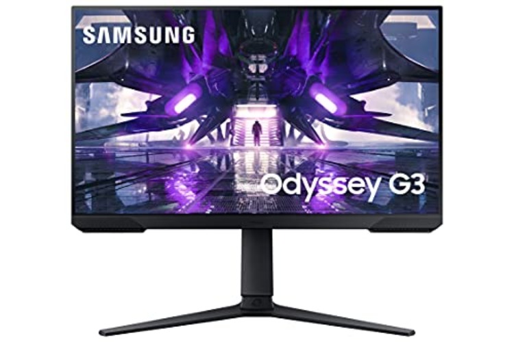 Samsung 27” Odyssey G30A Gaming Computer Monitor, FHD LED Display, 144Hz, 1ms, FreeSync Premium, Adjustable, Borderless Design (LS27AG302NNXZA), Black - 27-inch - G30A - 144 Hz