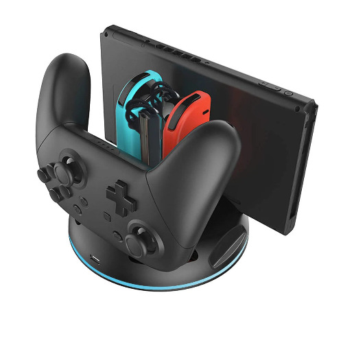 6 in 1 Charging Base for Nintendo Switch Lite JOY-CON Controller Charger - default