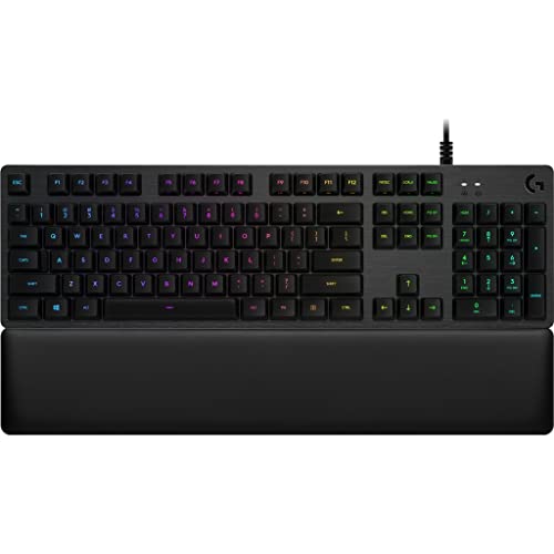 G513 Carbon LIGHTSYNC RGB Mechanical Gaming Keyboard with GX Red switches (Linear)