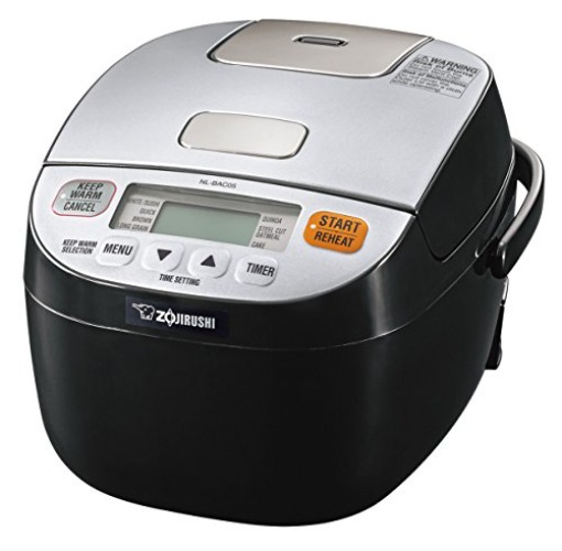 Zojirushi NL-BAC05SB Micom Rice Cooker & Warmer, Silver Black - Rice Cooker