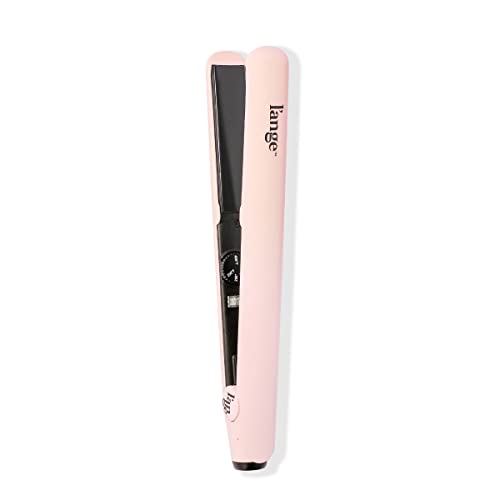 L'ANGE HAIR Le Ceramique 1-Pass Flat Iron Hair Straightener | Fast Heating Ceramic Flat Iron | Best Hot Tools Hair Straightening Iron to Lock in Moisture & Shine | Professional Hair Iron (Blush) - Blush
