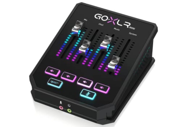 TC Helicon GoXLR MINI Streaming Mixer