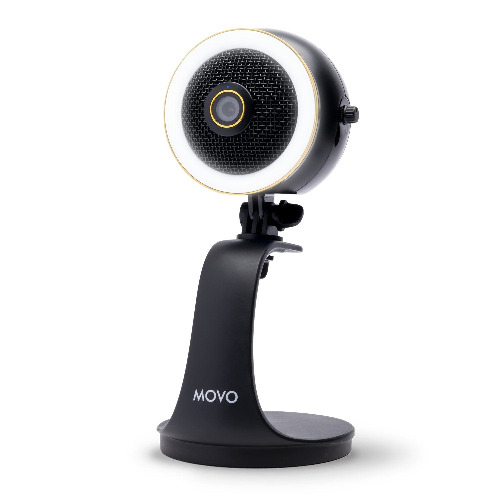 WebMic-HD-Pro | Webcam With Microphone + Ring Light | Movo