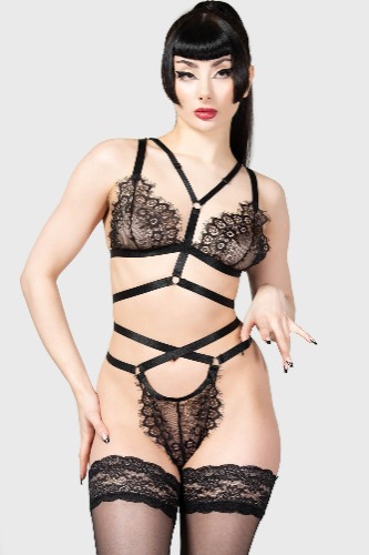 Belina Panty | XL / Black / 100% Polyamide