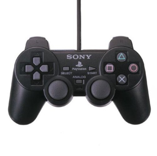 Playstation 2 Analog Controller Black (Dualshock2) - Brand New