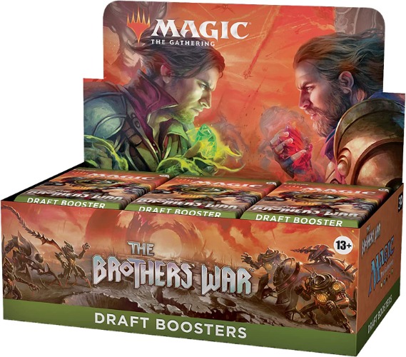 Magic: The Gathering The Brothers’ War Draft Booster Box | 36 Packs (540 Magic Cards)