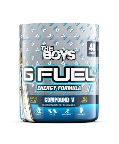 G Fuel Compound V Elite Energy Powder, 9.8 oz (40 Servings) - 9.8 Ounce (Pack of 1)