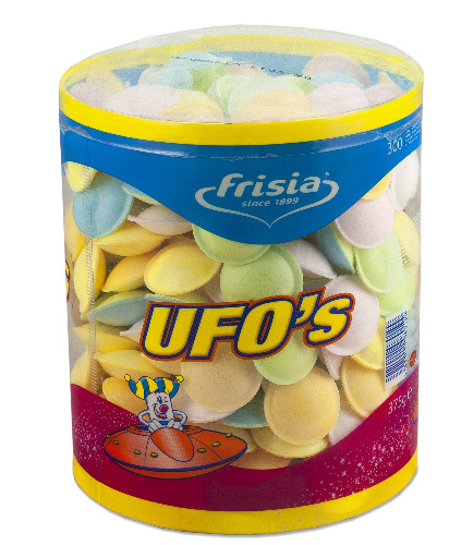 UFOs Sherbert Filled Flying Saucers