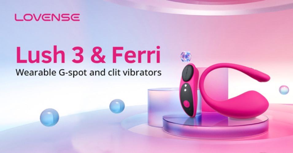 Lush 3 G-Spot Vibrator and the Ferri Panty Clit Stimulator