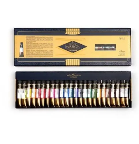 MIJELLO Mission Gold Watercolor Paint Set 24 colours