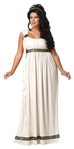 Plus Size Olympic Goddess Costume - 3X-Large - Ivory