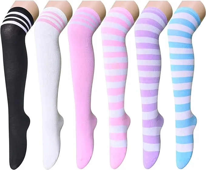 Thigh highs (pink)