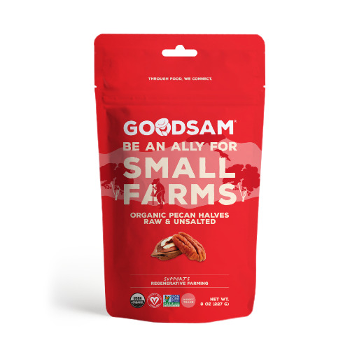 Organic Pecan Halves Raw 8oz.