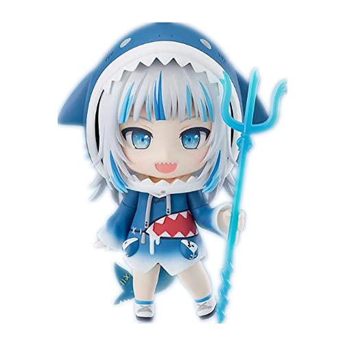 SELVGEE Gawr Gura Figur Shoko Komi Chibi Figur Anime Figur Actionfigur