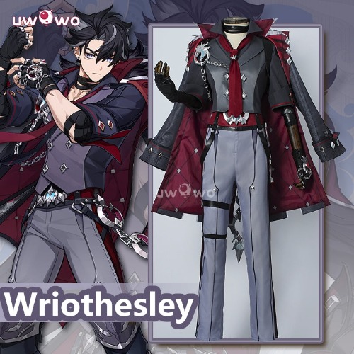 Uwowo Collab Series: Game Genshin Impact Wriothesley Cosplay Costume - 【Pre-sale】Set A: Costume / M
