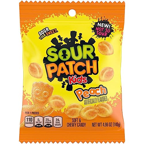 Sour Patch Kids Peach 140g Bag