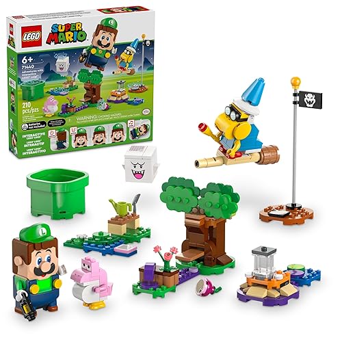 LEGO Super Mario Adventures with Interactive Luigi Toy