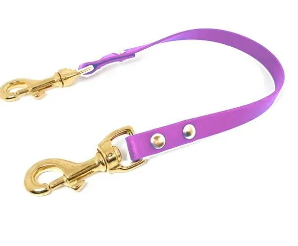 (Orchid Purple) Service Dog Pull Strap, 5/8 Biothane Waterproof Pull Strap