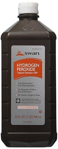 Swan Hydrogen Peroxide Topical 32 Ounces Pack of 2