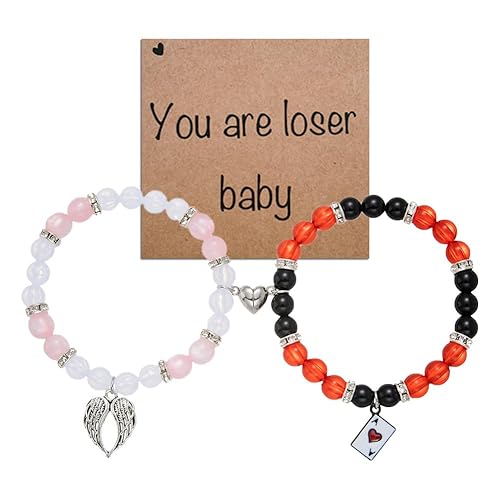 Sanyaa Hazbin Angle Bracelets Anime Merch Cosplay Matching Bracelets Gifts for Women Men - #2