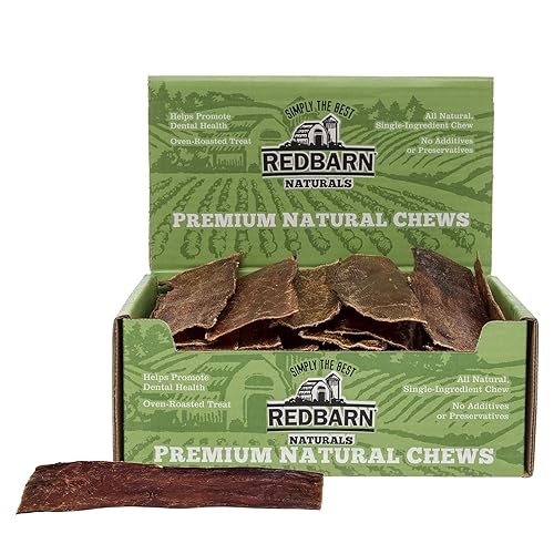 Redbarn Naturals Barky Bark Beef Dog Treats 50 Bones