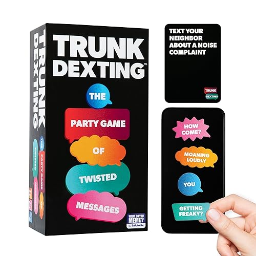 WHAT DO YOU MEME? Trunk Dexting — The Ridiculous Word Magnet Game, Magnet Games for Adults from The Makers of New Phone Who Dis Game