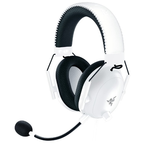 Razer BlackShark V2 Pro Wireless Gaming Headset: THX 7.1 Spatial Surround Sound - 50mm Drivers - Detachable Mic - for PC, PS5, PS4, Switch, White - White