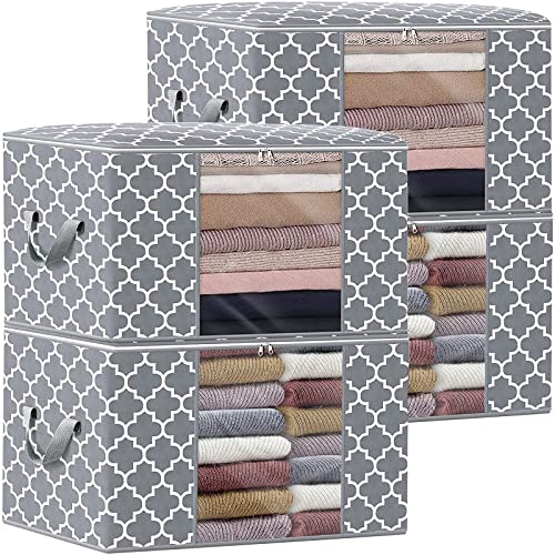 100L 4-Pack Large Blanket Organization