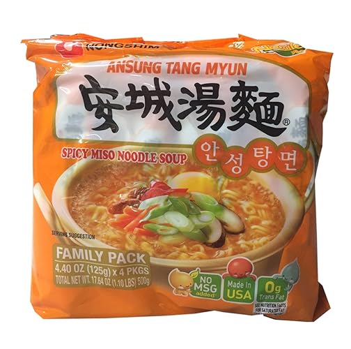 Nongshim Korean Ramen Familiy Pack (Ansung Tang Myun) - Ansung Tang Myun