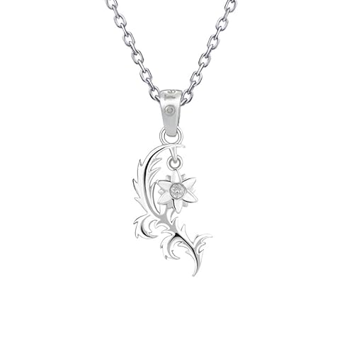 THE UNTAMED Mo Dao Zu Shi Jewellery，Xiao Xing Chen Series Women'S 925 Silver Necklace，Mo Dao Zu Shi Animation Peripheral Products - chain length 55cm