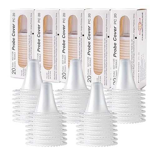 400X Ear Thermometer Probe Covers, Lens Filters, Refill Covers for All Braun themometer Models BPA Free Digital Disposable Covers - 400