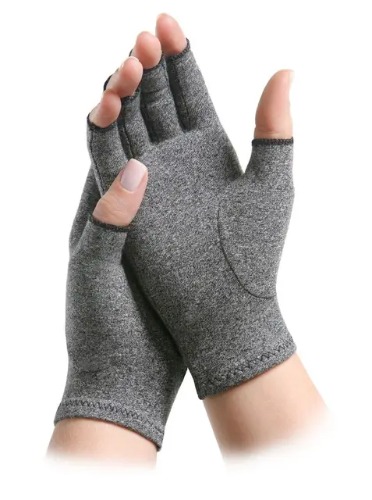 Compression Gloves - Large / Grey