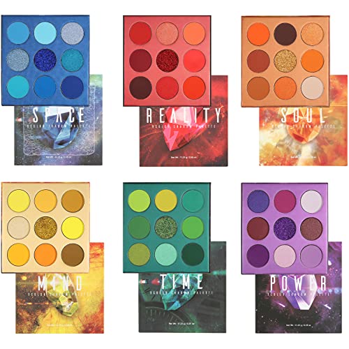 docolor Gemstone Eyeshadow Palette 54 Colors Eye Shadow Matte Glitter Professional Makeup Eye Shadow Powder Long Lasting Waterproof Cosmetic Eye Shadow Palette