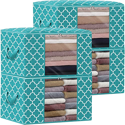 100L 4-Pack Large Blanket Organization