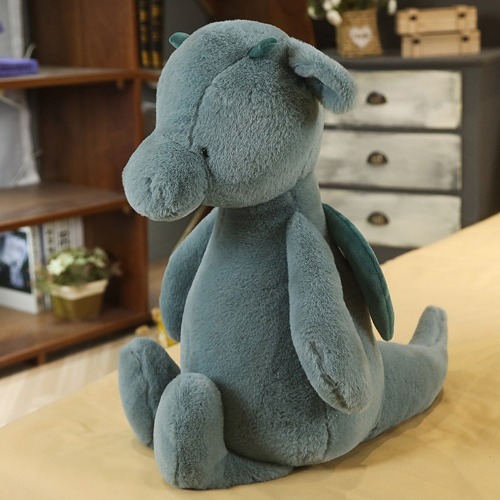 Derpy Dinosaur Predator Plushies (2 COLORS, 3 SIZES) - Blue / 24" / 60 cm