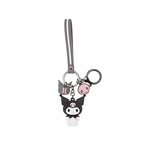 Mtoye Cute Kawaii Accessories Anime Keychain Adorable Keychain Keyring Key Purse Handbag Car Charms