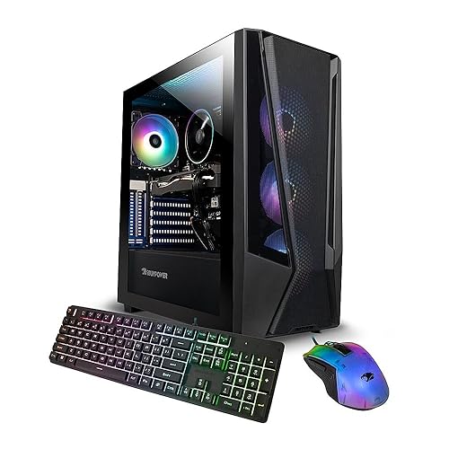 iBUYPOWER TraceMesh 7 Gaming Desktop PC, 14th Gen Intel 20-Core i7-14700F, NVIDIA GeForce RTX 4060, 32GB DDR5 RAM, 2TB SSD, Gaming Keyboard and Mouse, Windows 11 Home - 32GB RAM I 2TB SSD