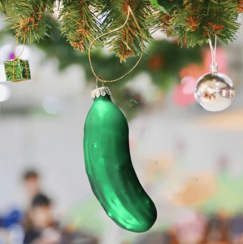 Pickle Christmas Ornament