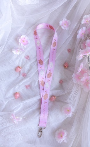 Neapolitan Bunny Lanyard - 1 Lanyard