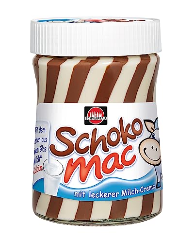 Schwartau SchokoMac, Schoko-Milch Aufstrich, 400g - 400 g (1er Pack)