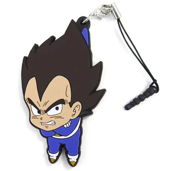 Dragon Ball Kai - Vegeta - Tsumamare Cospa Pinch Rubber Strap [In Stock]