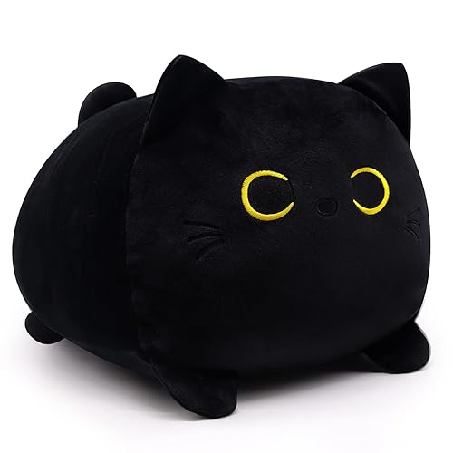 Big Chonky Black Cat Plush (50cm)