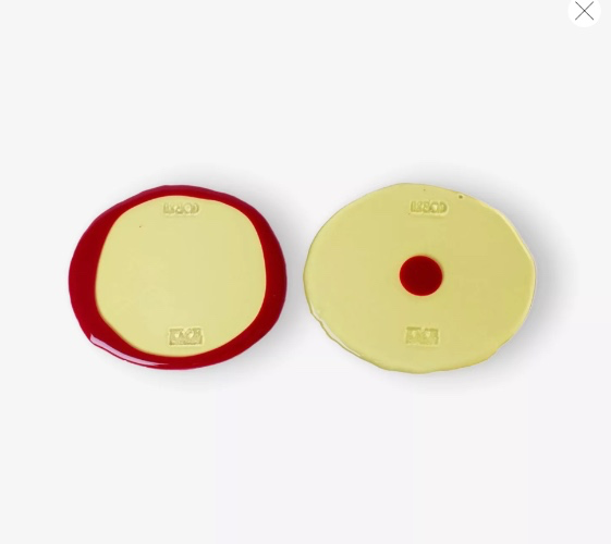 CORSI DESIGN Table Mates Resin Coaster Set Of Two