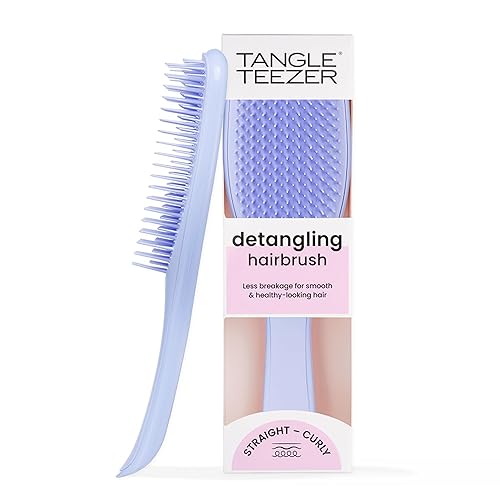 Tangle Teezer The Ultimate Detangler Hairbrush | For Wet & Dry Hair | Detangles All Hair Types | Reduces Breakage, Eliminates Knots | Two-Tiered Teeth & Comfortable Handle |Sweet Lavender - Sweet Lavender