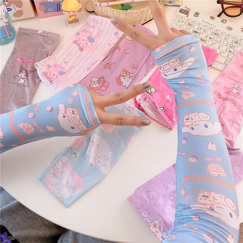 Kawaii Arm Sleeves - Cinnamoroll & Friends