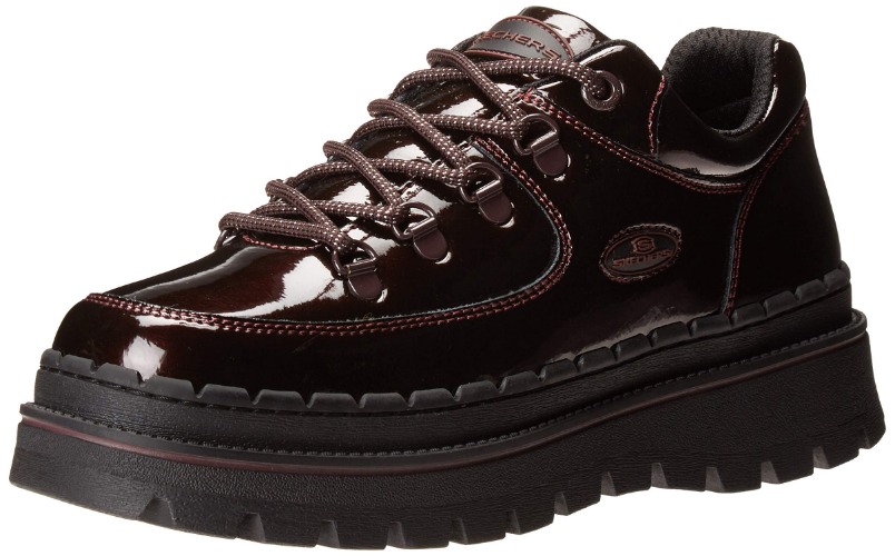 Skechers Women's Heritage Boot Fashion - 10 - Burgundy