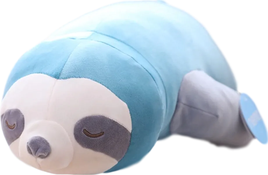 Stuart the Sleepy Sloth (2 COLORS, 3 SIZES) - Blue / 26? / 65 cm