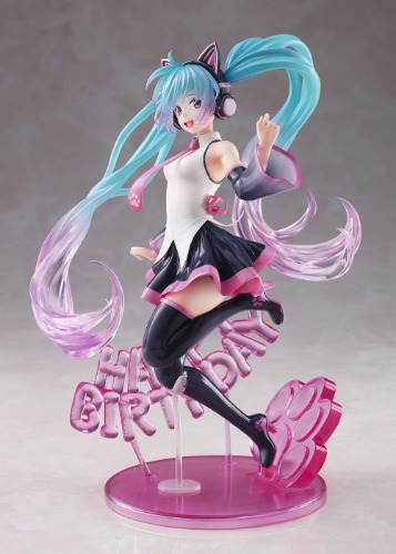 Piapro Characters - Hatsune Miku - Artist MasterPiece - Birthday 2021, Happy Cat Ver. (Taito) - Pre Owned