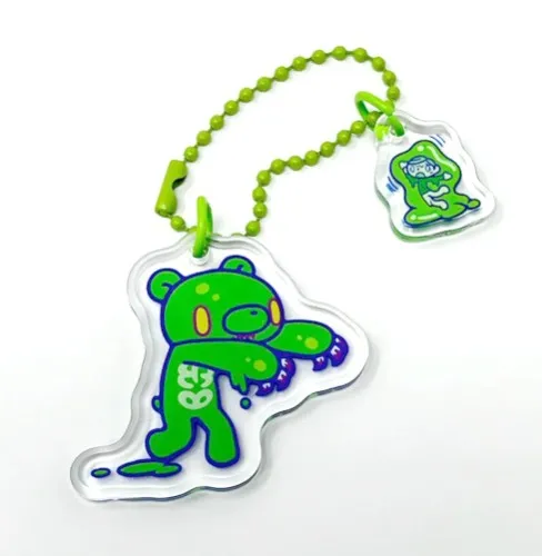 Gooey Gloomy Bear Slime Keychain