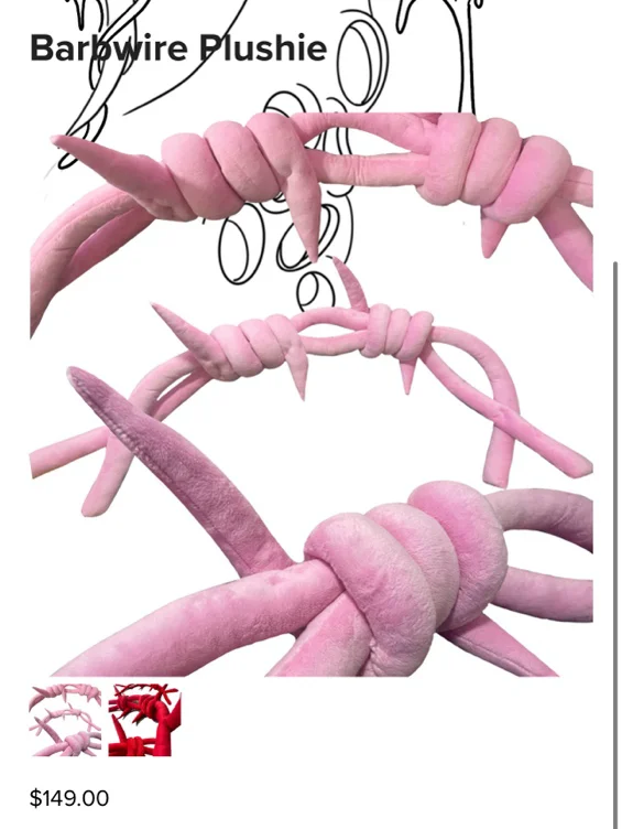 Barbwire Plushie